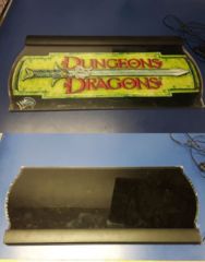 Dungeons & Dragons: Lighted Sign: Scuffed (See Description)